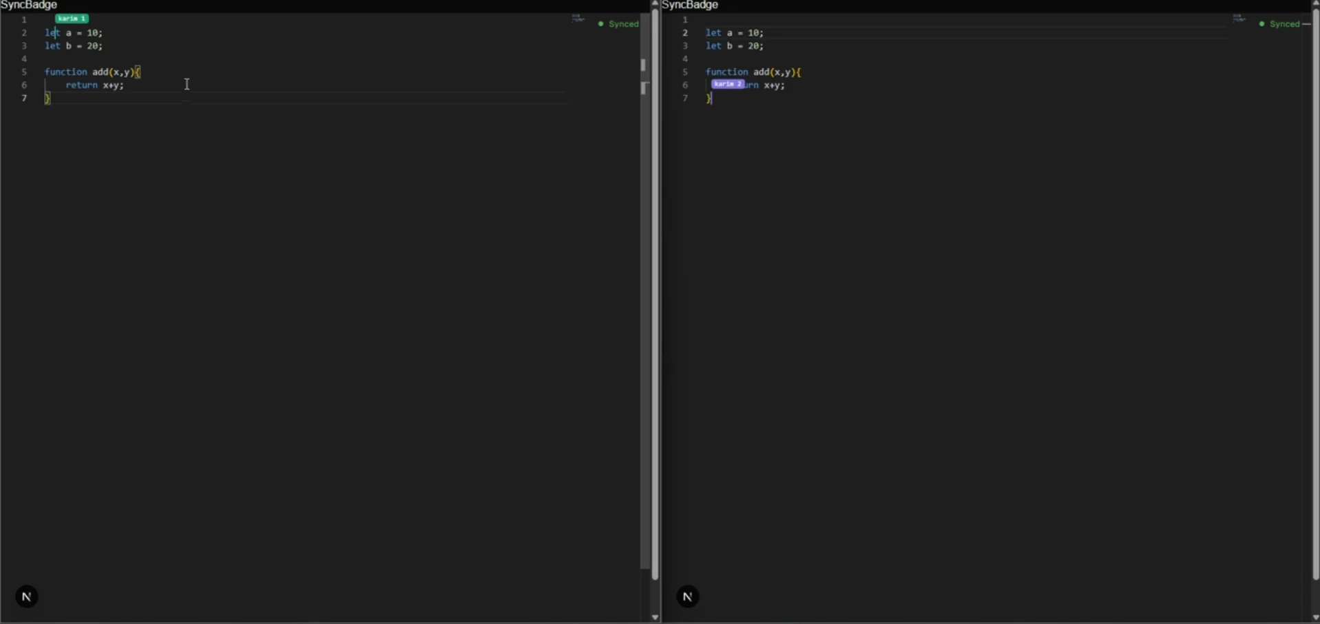 Collaborative Code Editor screenshot 1