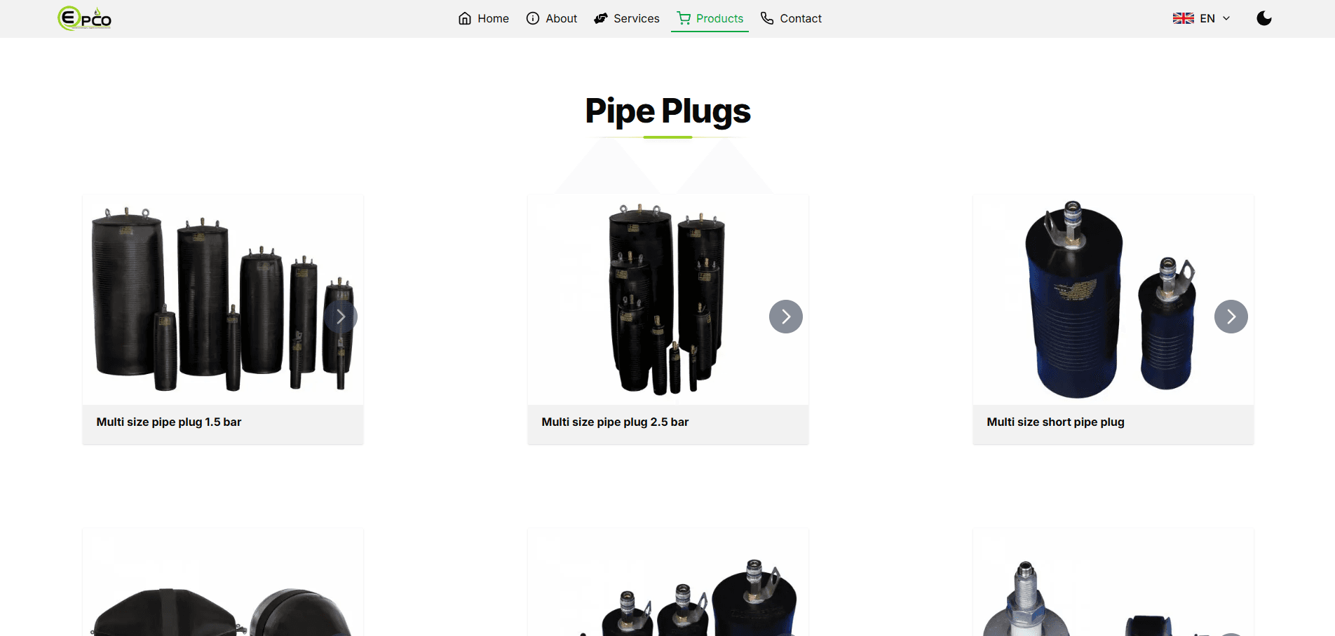Epco Group Company Website image 7